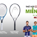 Chương trình THỬ VỢT HEAD 2017 MIỄN PHÍ tại Tennis House