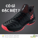 Sự khác biệt đến từ Giày Tennis Yonex Power Cushion FusionREV 3