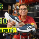 Đánh giá Giày Tennis Asics Gel Game 8 Blue/Silver (1041A192-400)