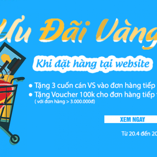 ƯU ĐÃI VÀNG khi ĐẶT HÀNG TẠI WEBSITE SPORT HOUSE