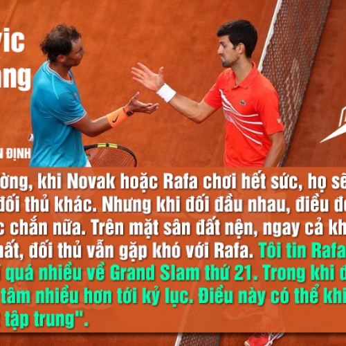 Chuyên gia ATP: ‘Djokovic khó thắng Nadal’