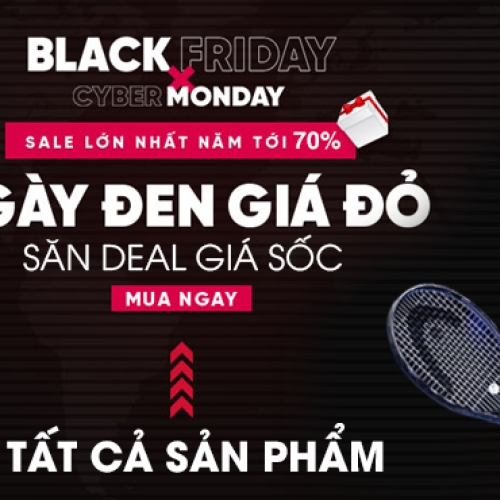 Ngày ĐEN Giá ĐỎ - SALE CHẤN ĐỘNG Tại Sport House !