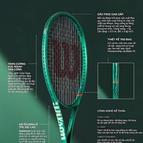 Wilson Blade 100 V10 - 300g nhưng linh hoạt bất ngờ |  Đánh giá thực tế sau 1 tuần trải nghiệm