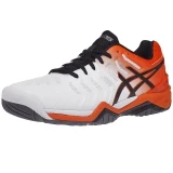 Giày Tennis Asics Gel Resolution 7 White/Koi/Black (E701Y-100)