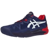 Giày Tennis Asics Gel Resolution 8 Navy/White/Red (1041A079.400)