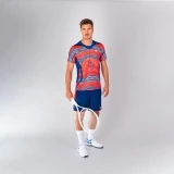 Bộ Quần Áo Bidibadu Jiro Tech Tee - neon red/dark blue