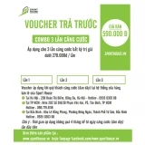 Voucher 3 lần đan dây vợt bất kỳ