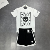 Bộ Quần Áo Tennis Hydrogen White/Black (Form Á)