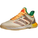 Giày Tennis Adidas Adizero Ubersonic 4 Wh/Taupe/Orange (HQ8389)