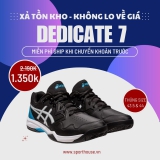 Giày Tennis Asics Gel Dedicate 7 Black/Island Blue (1041A224.004)