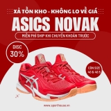 Giày Tennis Asics Court FF 3 Novak Fiery Red/White (1041A363.961)