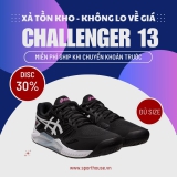 Giày Asics Gel Challenger 13 White Black (1041A222.300)