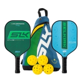 Vợt Pickleball Selkirk Bộ Atlas Holdeness Family ( 2 vợt + 4 bóng + 1 túi )