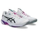 Giày Tennis Pickleball Asics Solution speed FF 4 White/Digital Sakura (1041A532.101)