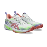 Giày Asics Nữ SonicSmash FF White /Guava (1042A311.100)